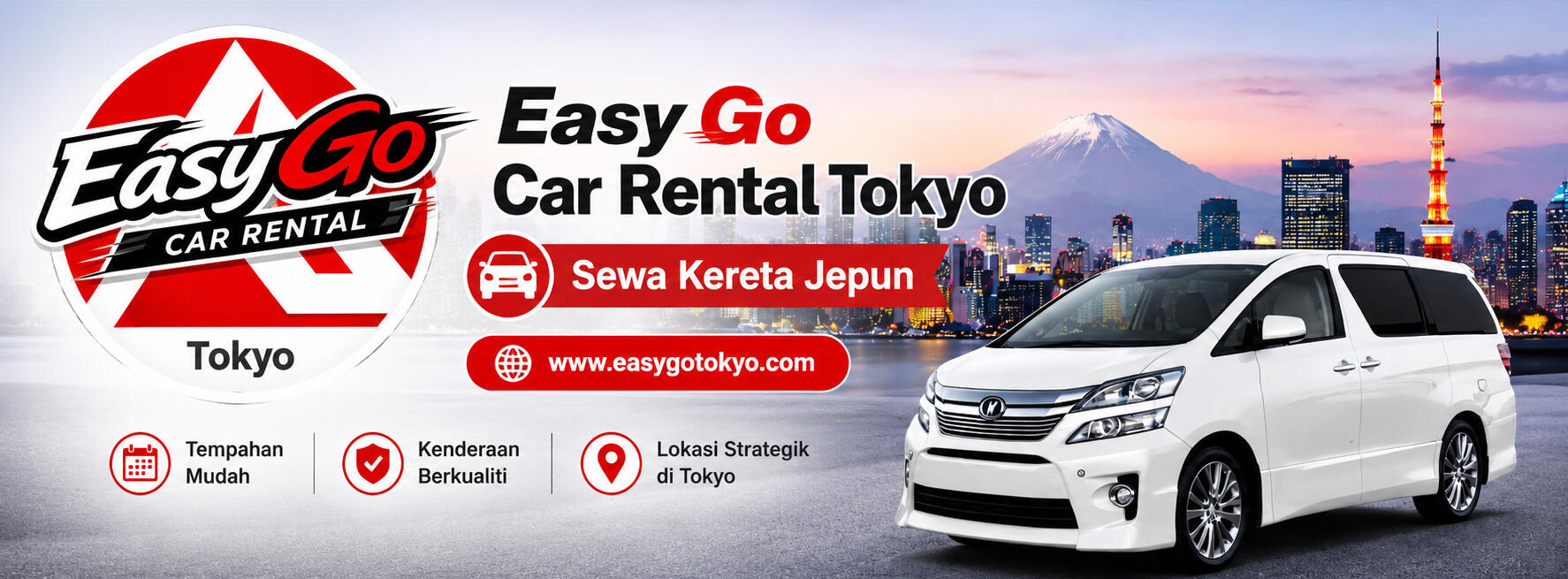 EasyGo Car Rental - Sewa Kereta Tokyo